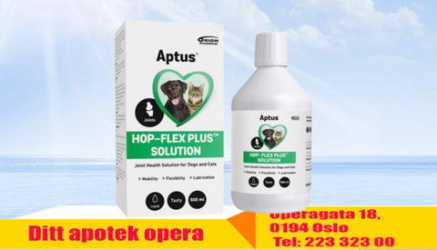 Aptus Hop-Flex Plus Solution til hund og katt 500 ml, 997105