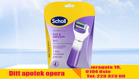 Scholl file & smooth elektrisk fotfil, 830785