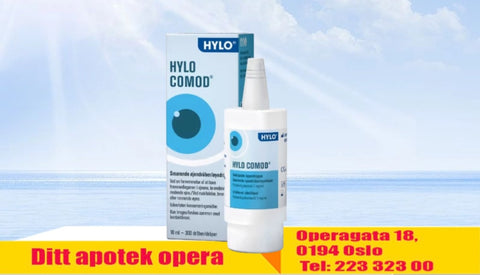 Hylo-Comod øyedråper 10 ml, 902631