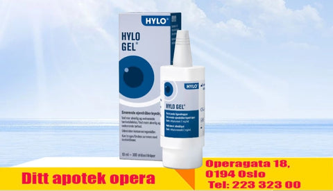 HYLO-GEL fuktende øyedråper 10 ml, 915150