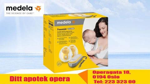 Medela Freestyle dobbel elektrisk brystpumpe, 963859
