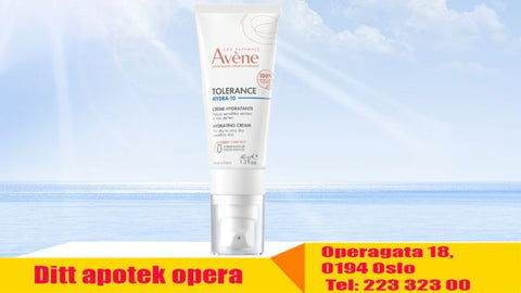 Avene Tolerance Hydra-10 Cream tørr hud 40 ml, 823157