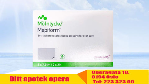 Mepiform arrplaster 5x7,5 cm 5 stk, 900815