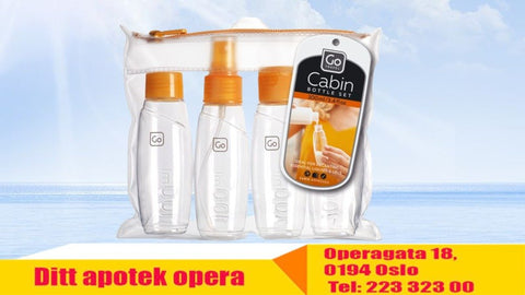 Refillflasker Sett Go Travel, 692526