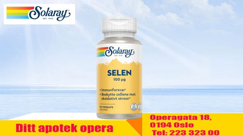 Solaray selen 100 ug, 690170