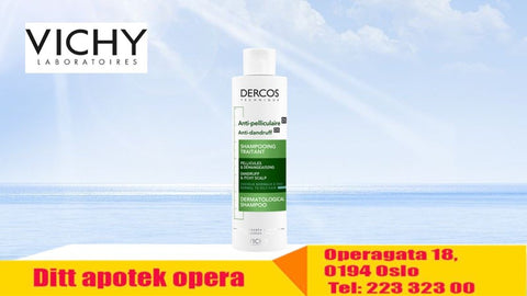 Vichy Dercos flasssjampo 200 ml, 808049