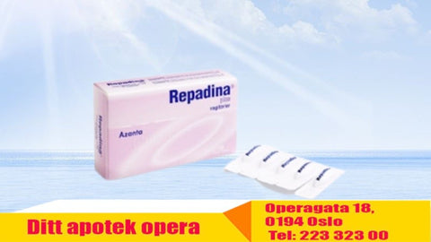 Repadina Plus Vagitorier 10stk, 922669