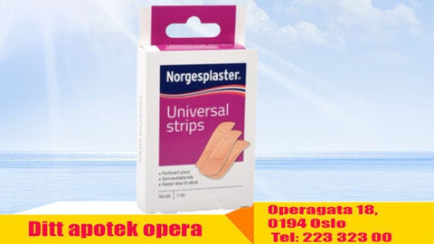 Norgesplaster universal strips 50stk 825133