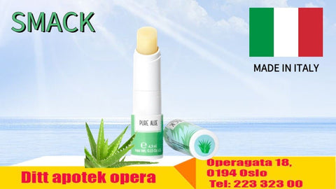 Smack Leppepomade Aloe Vera