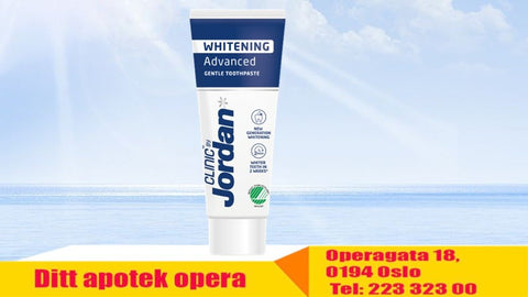 Jordan Clinic Gentle Whitening tannkrem 75 ml, 996304