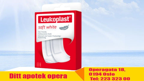 Leukoplast Soft White plaster 20 stk