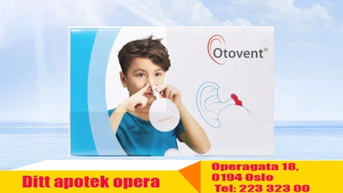 Otovent Behandling av undertrykk i mellomøret, 996205