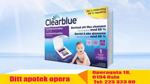 Clearblue Advanced Fertilitetsmonitor 1 stk, 835156