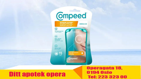 Compeed Conceal & Go kviseplaster 15 stk, 937772