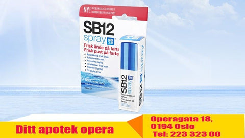 SB12 munnspray mint / mentol 15 ml, 871508