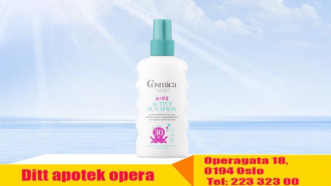Cosmica Sun Kids Spray uparfymert SPF30 175 ml, 807202