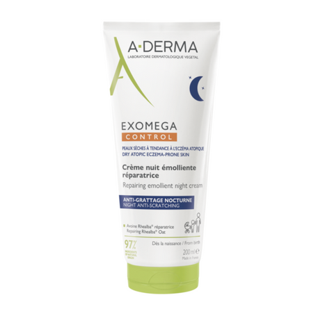 A-Derma Exomega Control Night Cream 200 ml, 810627