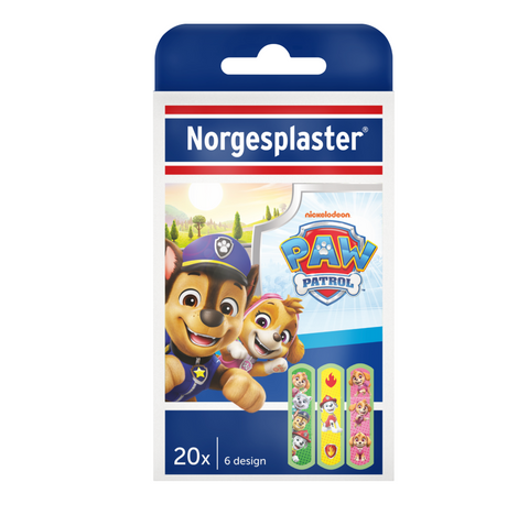 Norgesplaster Paw Patrol plaster 20 stk, 885500