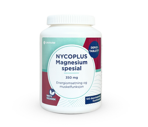 Nycoplus Magnesium spesial 350 mg 100 stk, 871532