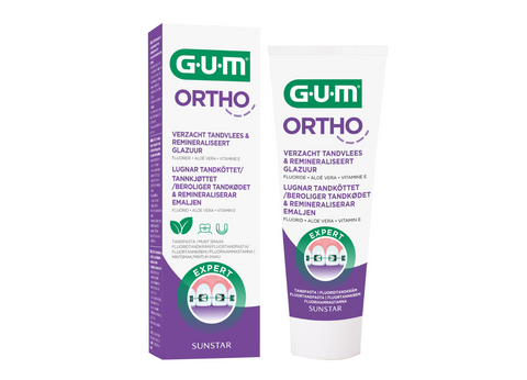 GUM Ortho tannkrem 75 ml, 862731