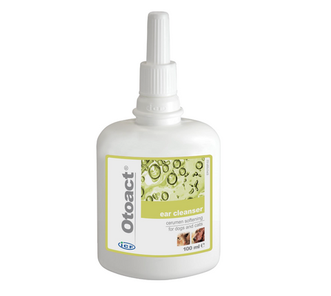 Otoact ørerens til hund og katt 100 ml. 812863
