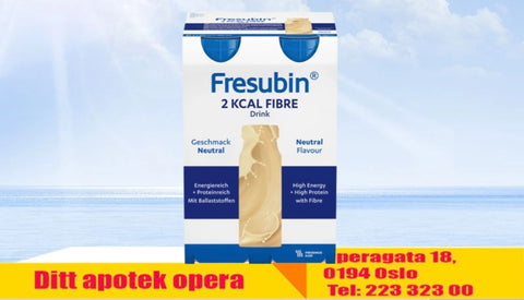 Fresubin 2 KCAL FIBRE Drink Nøytral 4x200 ml, 914605