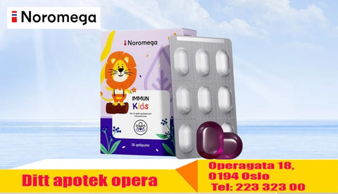 Noromega Immun Kids. 36 geleputer, 723099