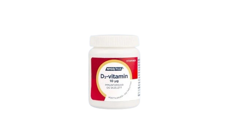 Nycoplus D3-vitamin 10 µg 100 tabletter, 901883