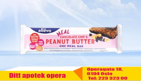 Allévo One Meal bar chocolate chip & peanut butter 56 g, 840427