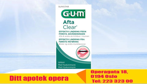 Gum Afta Clear Spray 15 ml, 877064