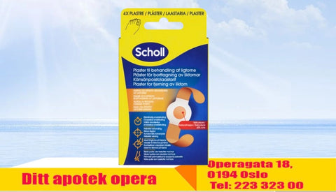 Scholl plaster til liktorn 4 stk, 886837