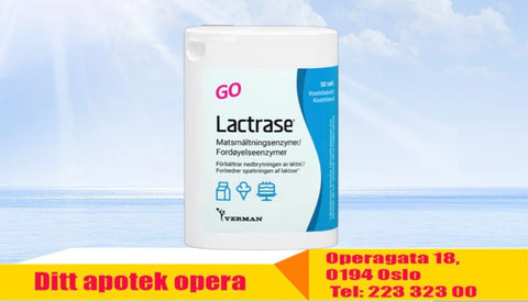 Lactrase GO tyggetabletter 50 stk, 807782