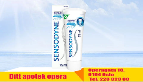 Sensodyne Repair & Protect Deep Repair tannkrem 75 ml, 941814