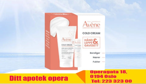 Avène Cold Cream Hand & Lip gavesett, 977630