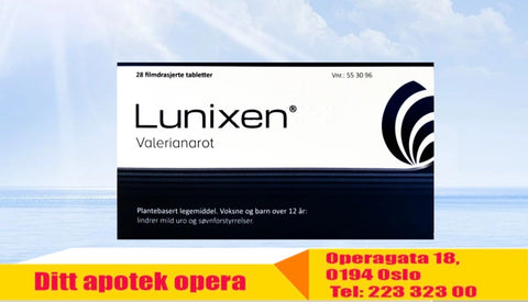 Lunixen® - ved søvnvansker 28 stykk  Tablett , Blisterpakning, 553096