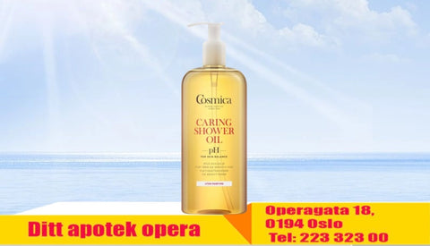 Cosmica Caring Shower Oil uparfymert 400 ml, 969966