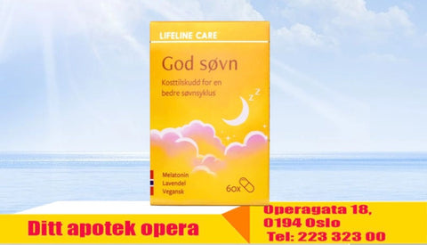 Lifeline Care God søvn kapsler 60 stk