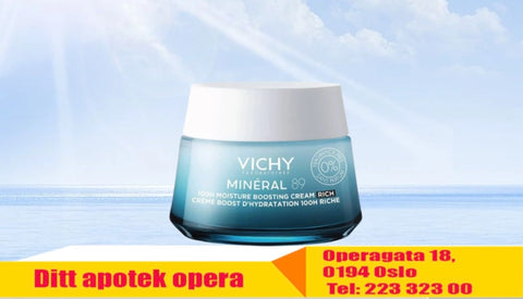 Vichy Minéral 89 100H Moisture Boosting Cream Rich, 	818396