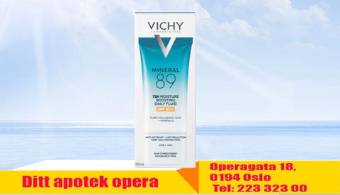 Vichy Mineral 89 72h Daily UV-fluid SPF50+ 50 ml, 852445