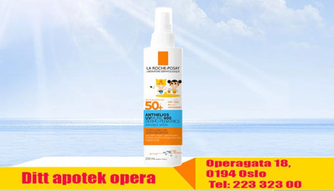 La Roche-Posay Anthelios Uvmune barn solspray SPF 50+ 200 ml, 838557