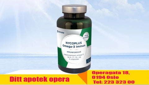 Nycoplus Omega-3 immun 90 kapsler, 860644