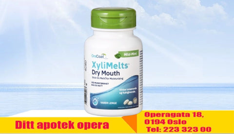 XyliMelts klebetabletter mild mint 110 stk, 950929