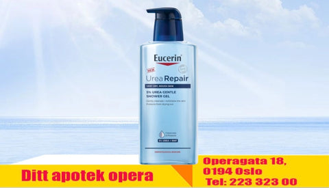 Eucerin UreaRepair 5% Urea Gentle Shower Gel 400 ml, 808510