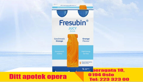 Fresubin Jucy Drink Appelsin 4x200 ml, 947291