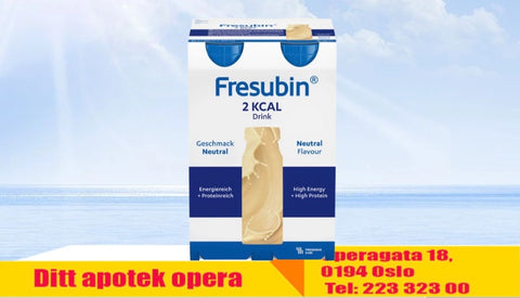 Fresubin 2 kcal Drink Nøytral 4x200ml, 894235