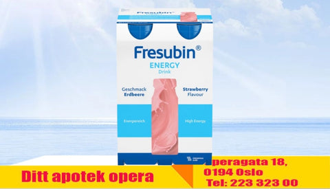 Fresubin ENERGY Drink Jordbær 4x200 ml, 868210