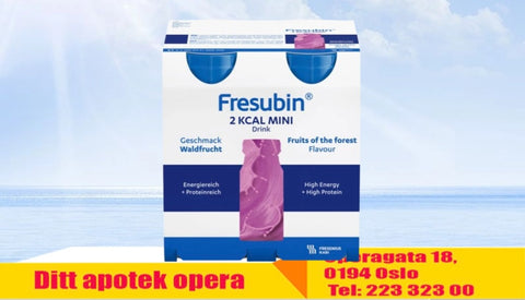 Fresubin 2 kcal DRINK Mini Skogsbær 4 x125 ml, 891111