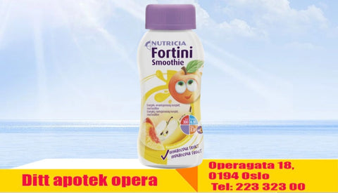 Fortini Smoothie næringsdrikk sommerfrukt 200 ml, 864654