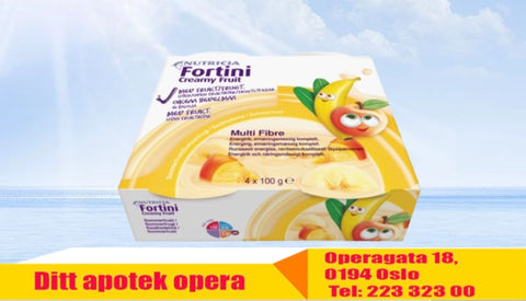 Fortini Creamy Fruit fruktkrem sommerfrukt 4x100 g, 815243