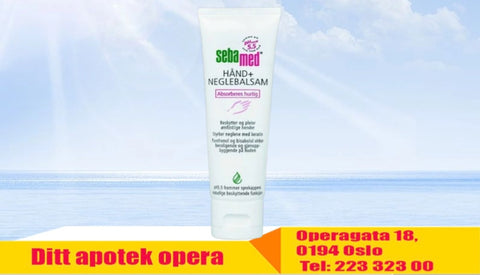 Sebamed hånd og neglebalsam 75 ml, 903611